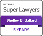 Rated by Super Lawyers Shelley B. Ballard 5 Years